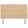 Mesa de centro madera contrachapada roble Sonoma 90x50x36,5 cm de vidaXL, Mesas de centro - Ref: Foro24-830807, Precio: 65,99...