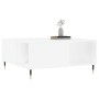 Mesa de centro madera contrachapada blanco 80x80x36,5 cm de vidaXL, Mesas de centro - Ref: Foro24-830772, Precio: 72,99 €, De...