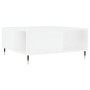 Mesa de centro madera contrachapada blanco 80x80x36,5 cm de vidaXL, Mesas de centro - Ref: Foro24-830772, Precio: 72,99 €, De...