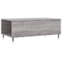 Sonoma gray plywood coffee table 90x50x36.5 cm by vidaXL, Coffee table - Ref: Foro24-830802, Price: 50,20 €, Discount: %