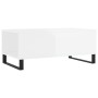 Glossy white plywood coffee table 90x50x36.5 cm by vidaXL, Coffee table - Ref: Foro24-830814, Price: 93,99 €, Discount: %