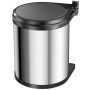 Hailo Compact-Box cabinet bin size M 15L stainless steel 3555-101 by Hailo, Garbage cans and trash cans - Ref: Foro24-415439,...