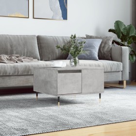 Concrete gray plywood coffee table 55x55x36.5 cm by vidaXL, Coffee table - Ref: Foro24-830752, Price: 53,64 €, Discount: %