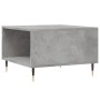 Mesa de centro madera contrachapada gris hormigón 55x55x36,5 cm de vidaXL, Mesas de centro - Ref: Foro24-830752, Precio: 53,6...