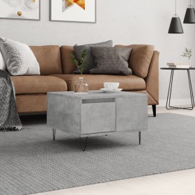 Concrete gray plywood coffee table 55x55x36.5 cm by vidaXL, Coffee table - Ref: Foro24-830760, Price: 52,99 €, Discount: %