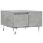 Concrete gray plywood coffee table 55x55x36.5 cm by vidaXL, Coffee table - Ref: Foro24-830760, Price: 52,33 €, Discount: %