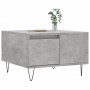 Concrete gray plywood coffee table 55x55x36.5 cm by vidaXL, Coffee table - Ref: Foro24-830760, Price: 52,33 €, Discount: %