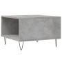 Concrete gray plywood coffee table 55x55x36.5 cm by vidaXL, Coffee table - Ref: Foro24-830760, Price: 52,33 €, Discount: %