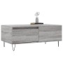 Mesa de centro madera contrachapada gris Sonoma 90x50x36,5 cm de vidaXL, Mesas de centro - Ref: Foro24-830810, Precio: 66,94 ...