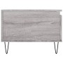 Mesa de centro madera contrachapada gris Sonoma 90x50x36,5 cm de vidaXL, Mesas de centro - Ref: Foro24-830810, Precio: 66,94 ...