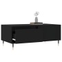 Black plywood coffee table 90x50x36.5 cm by vidaXL, Coffee table - Ref: Foro24-830797, Price: 67,97 €, Discount: %