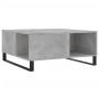 Mesa de centro madera contrachapada gris hormigón 80x80x36,5 cm de vidaXL, Mesas de centro - Ref: Foro24-830792, Precio: 59,8...