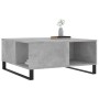 Mesa de centro madera contrachapada gris hormigón 80x80x36,5 cm de vidaXL, Mesas de centro - Ref: Foro24-830792, Precio: 59,8...