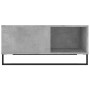 Mesa de centro madera contrachapada gris hormigón 80x80x36,5 cm de vidaXL, Mesas de centro - Ref: Foro24-830792, Precio: 59,8...