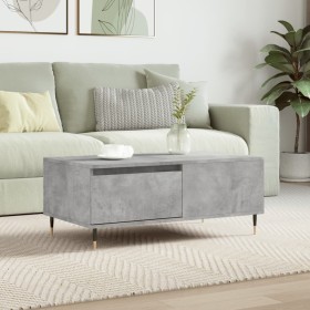 Concrete gray plywood coffee table 90x50x36.5 cm by vidaXL, Coffee table - Ref: Foro24-830800, Price: 54,99 €, Discount: %