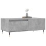 Mesa de centro madera contrachapada gris hormigón 90x50x36,5 cm de vidaXL, Mesas de centro - Ref: Foro24-830800, Precio: 54,1...