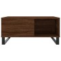 Brown oak plywood coffee table 80x80x36.5 cm by vidaXL, Coffee table - Ref: Foro24-830795, Price: 103,31 €, Discount: %