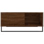 Brown oak plywood coffee table 80x80x36.5 cm by vidaXL, Coffee table - Ref: Foro24-830795, Price: 103,31 €, Discount: %