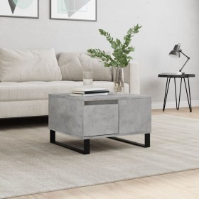 Concrete gray plywood coffee table 55x55x36.5 cm by vidaXL, Coffee table - Ref: Foro24-830768, Price: 58,99 €, Discount: %