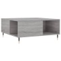 Mesa de centro madera contrachapada gris Sonoma 80x80x36,5 cm de vidaXL, Mesas de centro - Ref: Foro24-830778, Precio: 72,99 ...