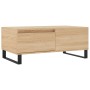 Mesa de centro madera contrachapada roble Sonoma 90x50x36,5 cm de vidaXL, Mesas de centro - Ref: Foro24-830815, Precio: 72,90...