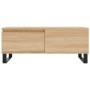 Mesa de centro madera contrachapada roble Sonoma 90x50x36,5 cm de vidaXL, Mesas de centro - Ref: Foro24-830815, Precio: 72,90...