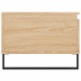 Mesa de centro madera contrachapada roble Sonoma 90x50x36,5 cm de vidaXL, Mesas de centro - Ref: Foro24-830815, Precio: 72,90...