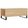 Mesa de centro madera contrachapada roble Sonoma 90x50x36,5 cm de vidaXL, Mesas de centro - Ref: Foro24-830815, Precio: 72,90...