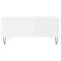 White plywood coffee table 80x80x36.5 cm by vidaXL, Coffee table - Ref: Foro24-830780, Price: 72,99 €, Discount: %