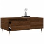 Mesa de centro madera contrachapada marrón roble 90x50x36,5 cm de vidaXL, Mesas de centro - Ref: Foro24-830803, Precio: 55,99...