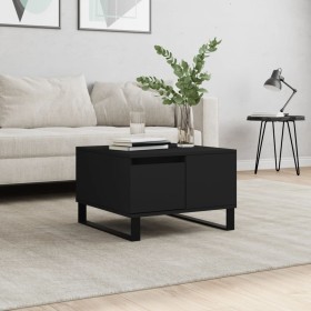 Black plywood coffee table 55x55x36.5 cm by vidaXL, Coffee table - Ref: Foro24-830765, Price: 68,91 €, Discount: %