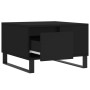 Black plywood coffee table 55x55x36.5 cm by vidaXL, Coffee table - Ref: Foro24-830765, Price: 68,91 €, Discount: %