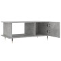 Betongrauer Couchtisch aus Sperrholz, 90 x 50 x 40 cm von vidaXL, Couchtisch - Ref: Foro24-829472, Preis: 42,14 €, Rabatt: %