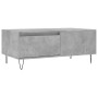 Mesa de centro madera contrachapada gris hormigón 90x50x36,5 cm de vidaXL, Mesas de centro - Ref: Foro24-830808, Precio: 65,0...