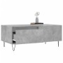 Mesa de centro madera contrachapada gris hormigón 90x50x36,5 cm de vidaXL, Mesas de centro - Ref: Foro24-830808, Precio: 65,0...