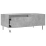 Mesa de centro madera contrachapada gris hormigón 90x50x36,5 cm de vidaXL, Mesas de centro - Ref: Foro24-830808, Precio: 65,0...