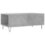 Mesa de centro madera contrachapada gris hormigón 90x50x36,5 cm de vidaXL, Mesas de centro - Ref: Foro24-830808, Precio: 65,0...