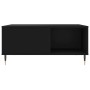 Mesa de centro madera contrachapada negro 80x80x36,5 cm de vidaXL, Mesas de centro - Ref: Foro24-830773, Precio: 72,09 €, Des...