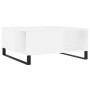 Mesa de centro madera contrachapada blanco 80x80x36,5 cm de vidaXL, Mesas de centro - Ref: Foro24-830788, Precio: 86,56 €, De...