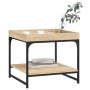 Mesa de centro madera ingeniería roble Sonoma 49,5x49,5x45 cm de vidaXL, Mesas de centro - Ref: Foro24-832809, Precio: 34,99 ...