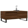 Mesa de centro madera contrachapada marrón roble 90x50x36,5 cm de vidaXL, Mesas de centro - Ref: Foro24-830819, Precio: 71,21...