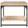 Mesa de centro madera ingeniería roble Sonoma 49,5x49,5x45 cm de vidaXL, Mesas de centro - Ref: Foro24-832809, Precio: 34,99 ...