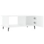 Mesa de centro madera contrachapada blanco brillo 90x50x40 cm de vidaXL, Mesas de centro - Ref: Foro24-829502, Precio: 50,35 ...