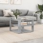 Mesa de centro madera ingeniería gris hormigón 59,5x59,5x40 cm de vidaXL, Mesas de centro - Ref: Foro24-834249, Precio: 43,96...