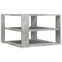 Mesa de centro madera ingeniería gris hormigón 59,5x59,5x40 cm de vidaXL, Mesas de centro - Ref: Foro24-834249, Precio: 43,96...