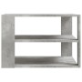 Mesa de centro madera ingeniería gris hormigón 59,5x59,5x40 cm de vidaXL, Mesas de centro - Ref: Foro24-834249, Precio: 43,96...