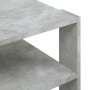 Mesa de centro madera ingeniería gris hormigón 59,5x59,5x40 cm de vidaXL, Mesas de centro - Ref: Foro24-834249, Precio: 43,96...