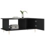 Mesa de centro madera contrachapada negro 90x50x40 cm de vidaXL, Mesas de centro - Ref: Foro24-829477, Precio: 57,60 €, Descu...