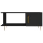 Mesa de centro madera contrachapada negro 90x50x40 cm de vidaXL, Mesas de centro - Ref: Foro24-829477, Precio: 57,60 €, Descu...