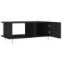 Mesa de centro madera contrachapada negro 90x50x40 cm de vidaXL, Mesas de centro - Ref: Foro24-829477, Precio: 57,60 €, Descu...